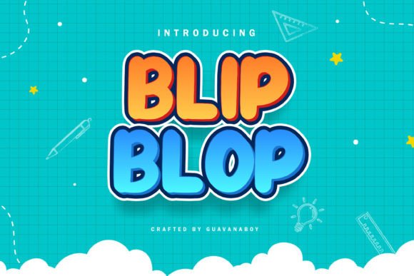 Blip Blop: The Perfect Display Font for Small Business Branding