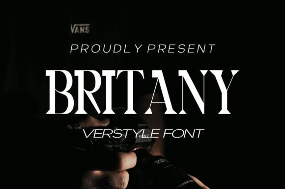 Britany: The Elegant Display Font for Premium Branding