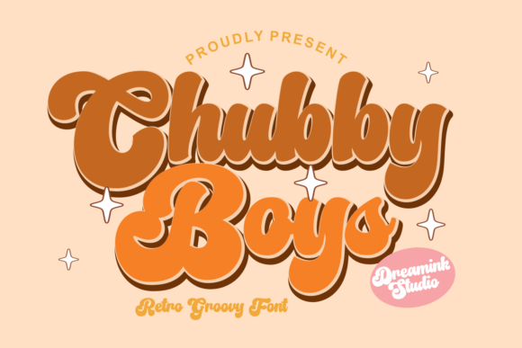 Chubby Boys: The Friendly Display Font for Handmade Brands