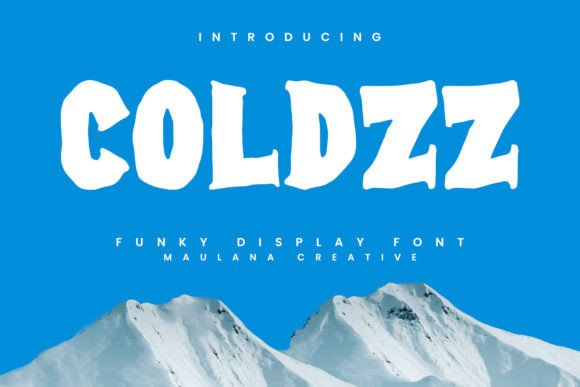 Coldzz Display Font: A Quirky Typeface for Creative Makers