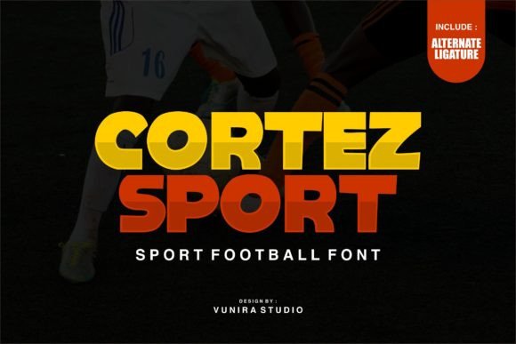 Cortez Sport: The Ultimate Bold Display Font