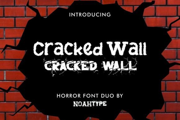 Cracked Wall: The Display Font That Transforms Campaign Visuals