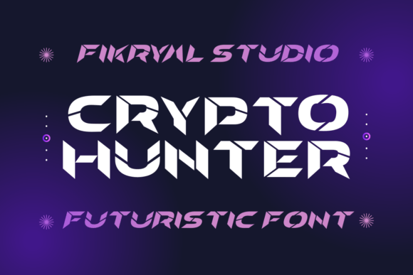 Crypto Hunter Typeface: A Luxury Display Font for Modern Branding