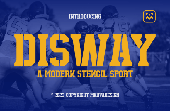 Disway: The Bold Display Font for High-Impact Campaigns