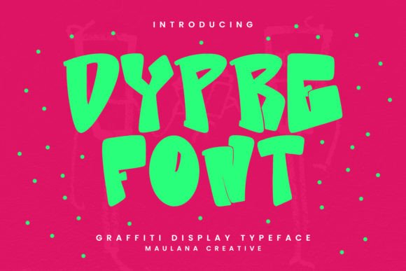 Dypre: The Bold Graffiti Typeface for Urban Branding