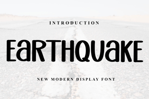 Earthquake Font Review: A Fresh Display Typeface for Branding