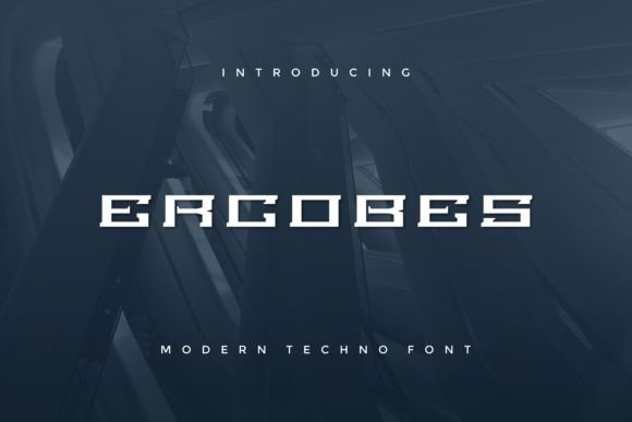 Ercobes: The Modern Display Font for Creative Makers