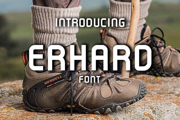 Erhard: A Unique Display Font for Modern Editorial Design