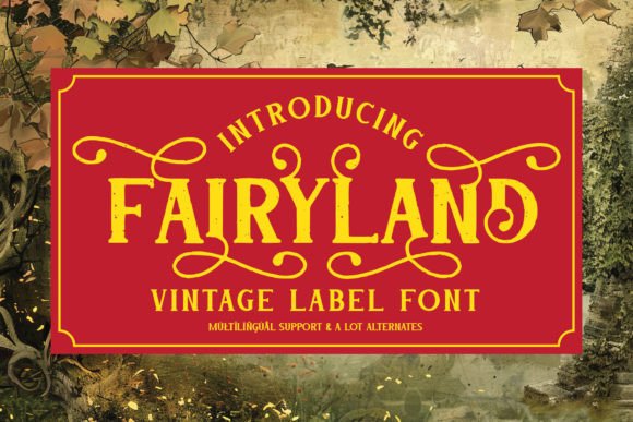 Fairyland: The Timeless Display Font for Scroll-Stopping Branding