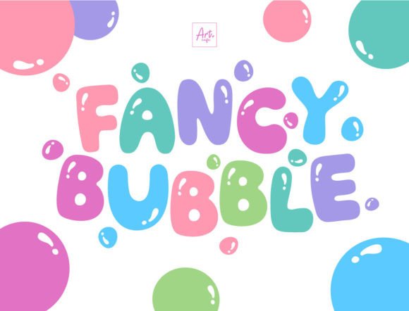 Fancy Bubble: The Radiant Display Font for Joyful Digital Projects