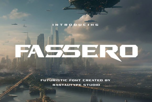 Fassero: The Futuristic Display Font for Bold Brand Identity