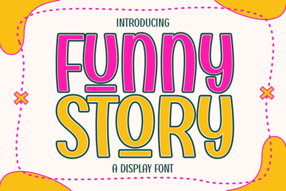 Funny Story: The Playful Display Typeface for Bold Branding