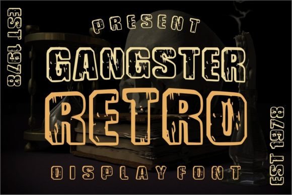 Gangster Retro: The Ultimate Display Font for Bold Branding