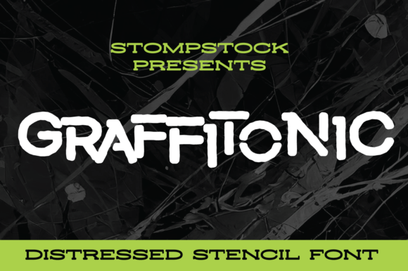 Graffitonic: The Rebellious Display Font for Scroll-Stopping Visuals