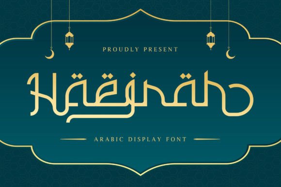 Haejrah: A Modern Arabic Display Font for Editorial Design