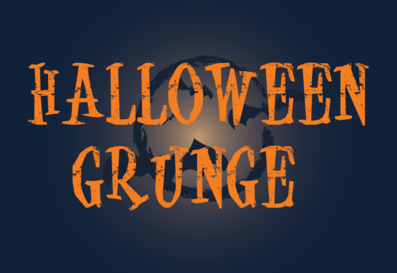 Halloween Grunge: The Ultimate Display Font for Eerie Designs