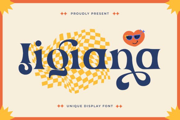 Jigiana: A Unique Display Font for Editorial Design