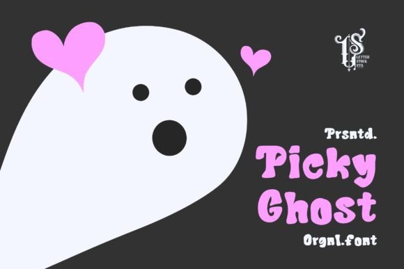 Picky Ghost: The Whimsical Display Font for Playful Branding
