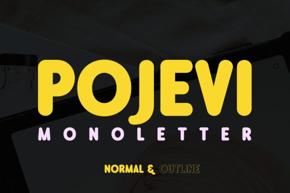 Pojevi: A Charming Rounded Display Font for Handmade Creators