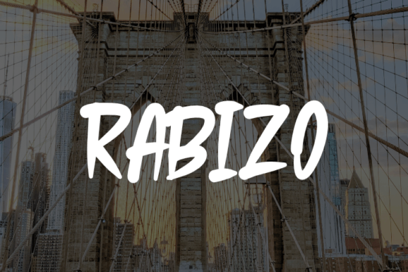 Rabizo: The Vibrant Display Font for Scroll-Stopping Campaigns