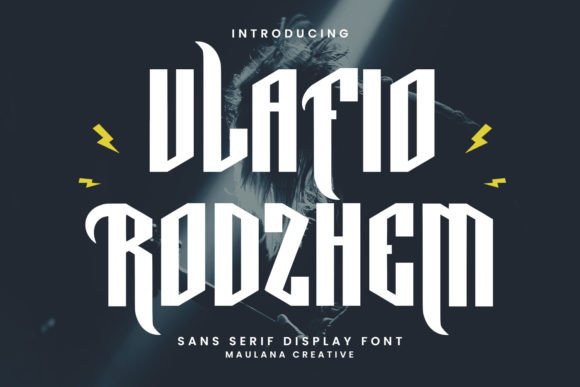 Vlafio Rodzhem: The Quirky Display Font for Standout Branding