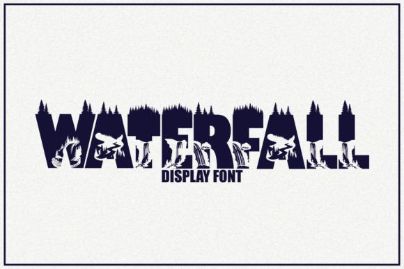 Waterfall: The Display Font That Transforms Campaign Headlines
